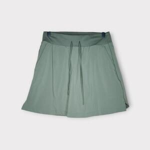 Zella Athletic Skort Exercise Pickleball Tennis Pockets Green Women's Small